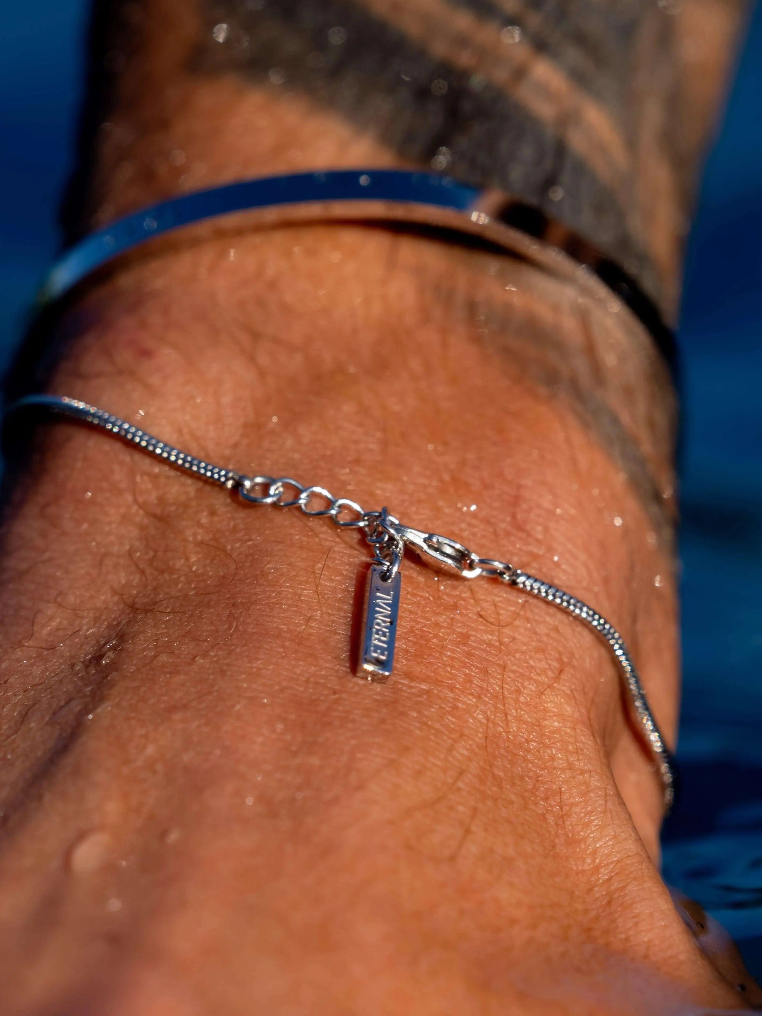 SNAKE KETTENARMBAND SILBER