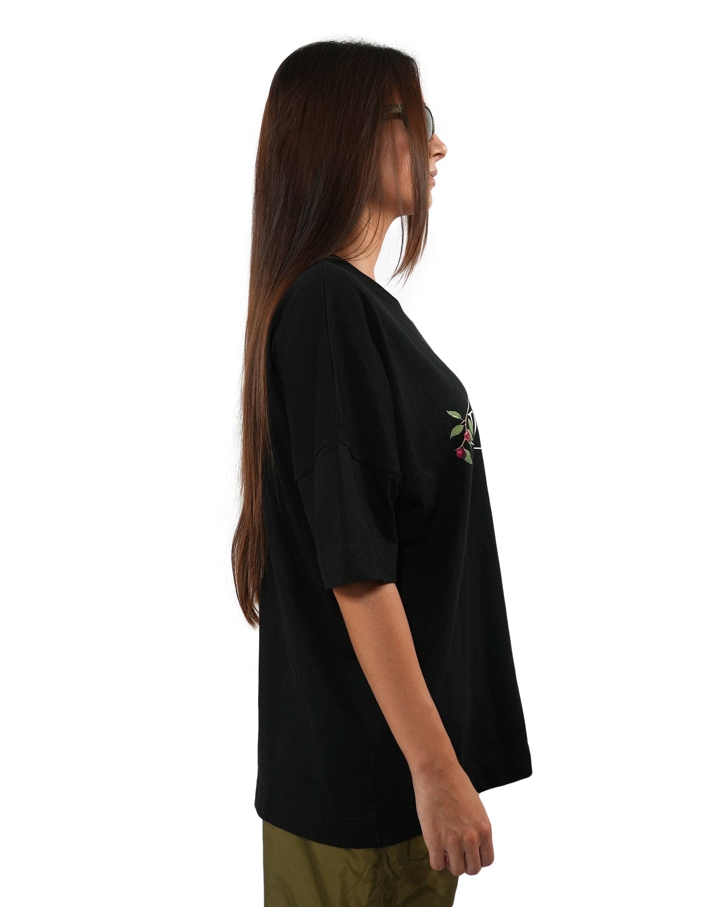 DEJAVU HARVEST LOGO TEE BLACK