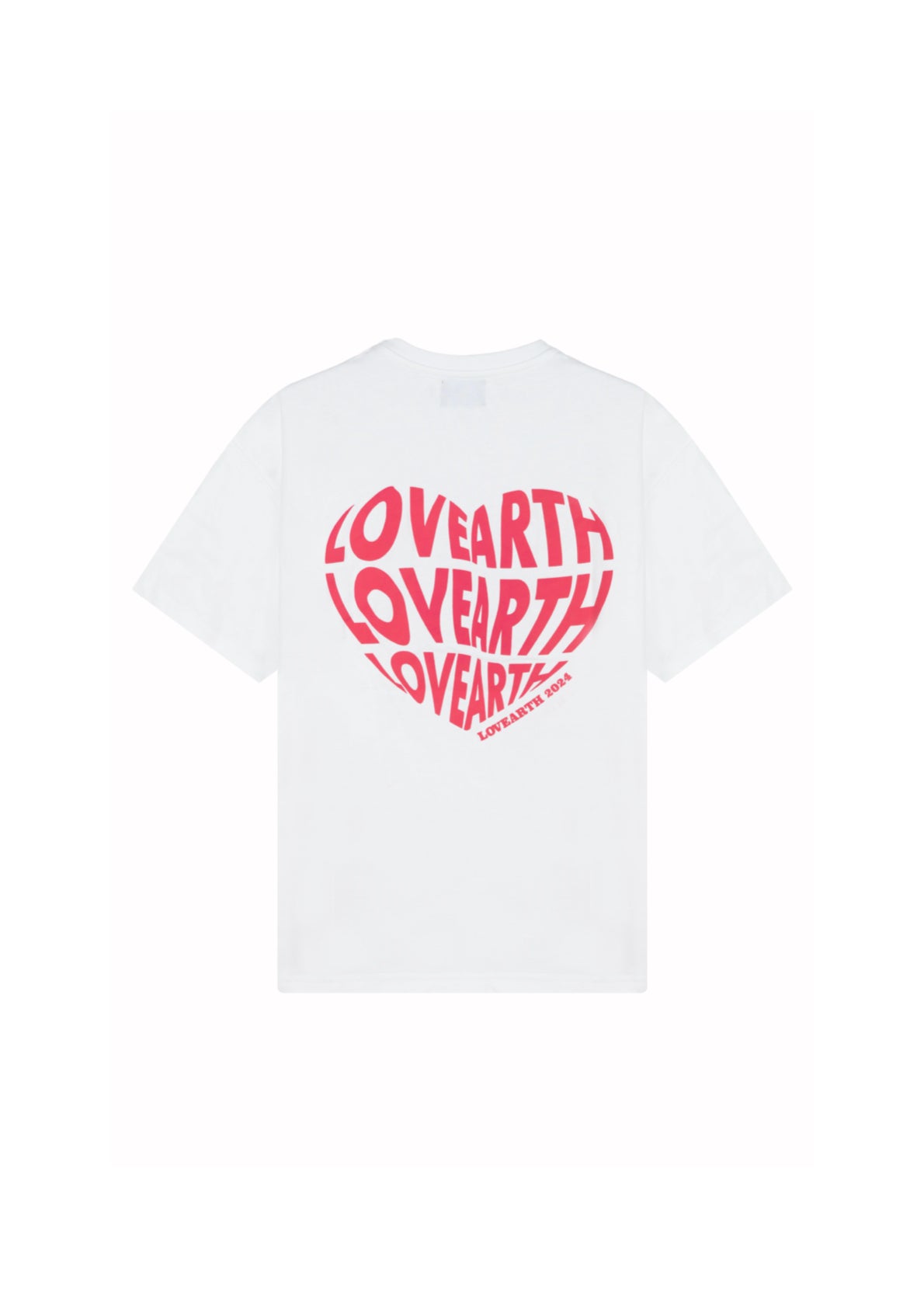 LOVEARTH T-Shirt Inside White