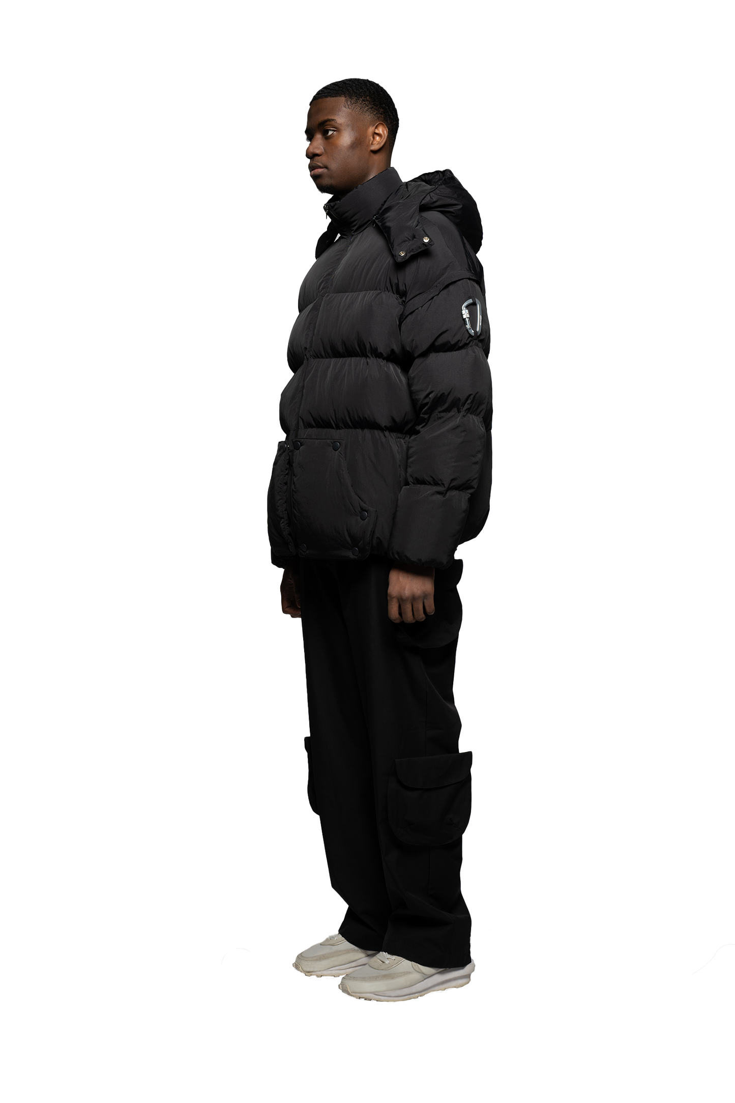 Functional  Puffer Vest/Jacket - Black