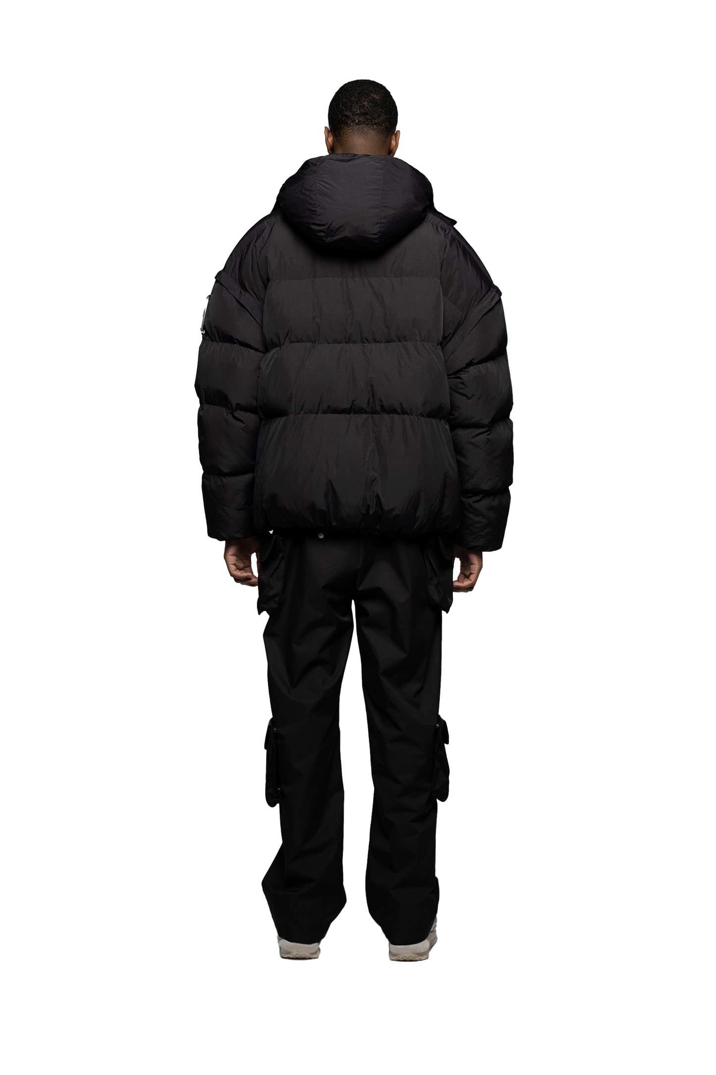 Functional  Puffer Vest/Jacket - Black