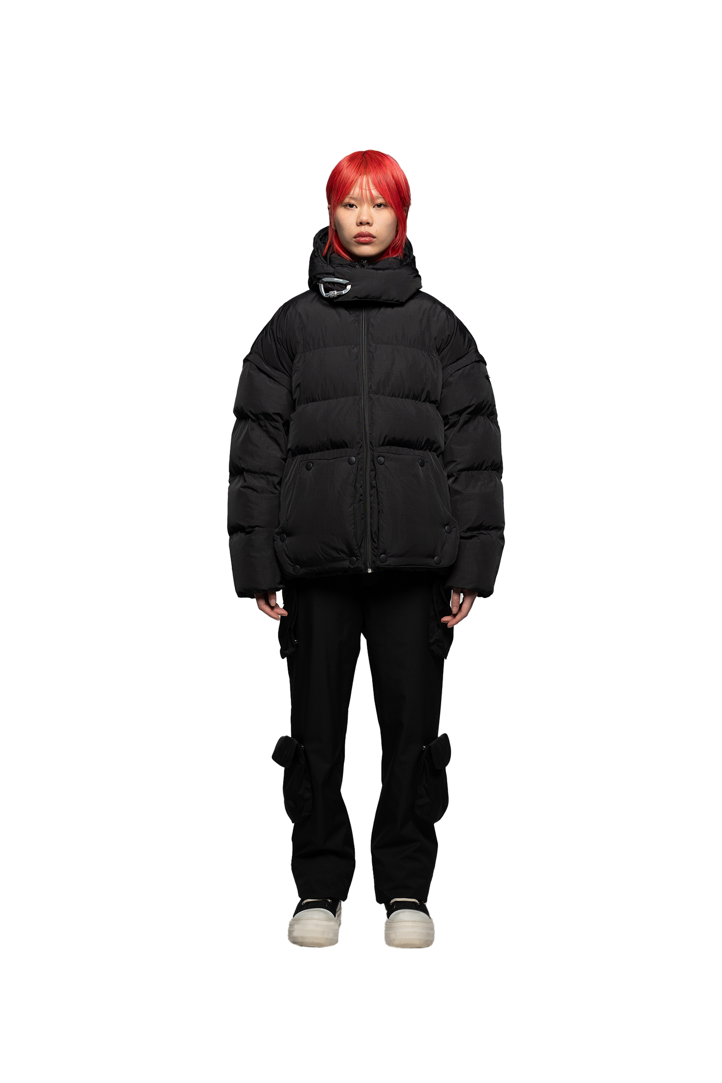 Functional  Puffer Vest/Jacket - Black