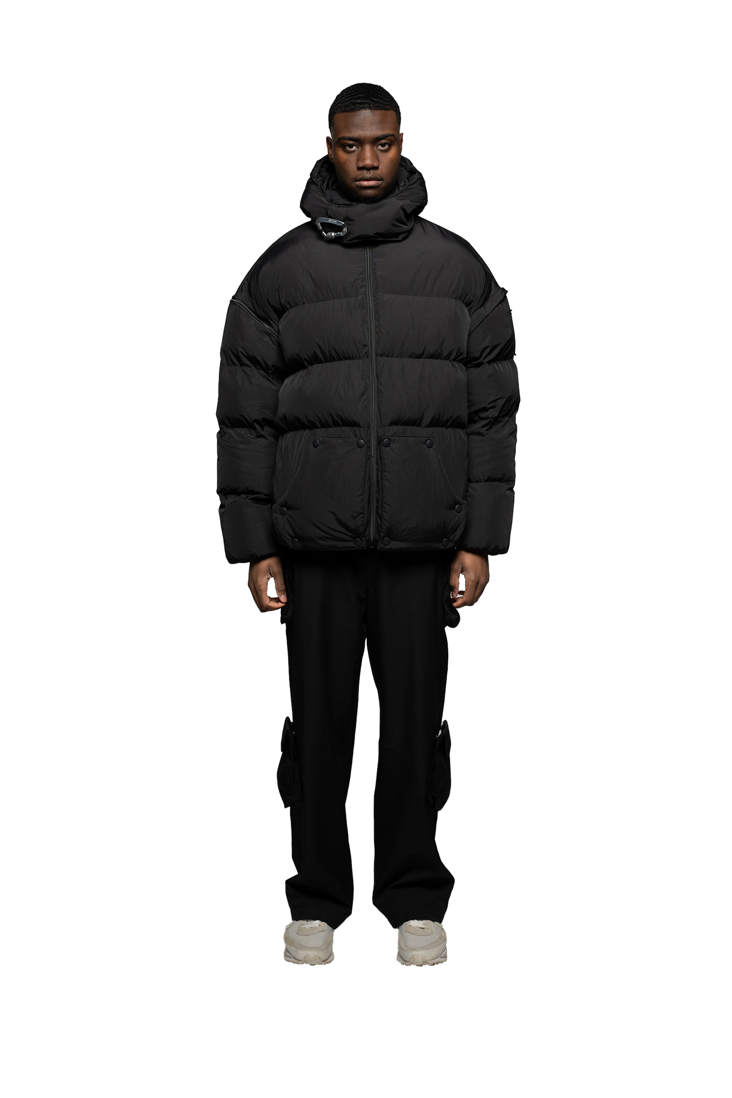 Functional  Puffer Vest/Jacket - Black