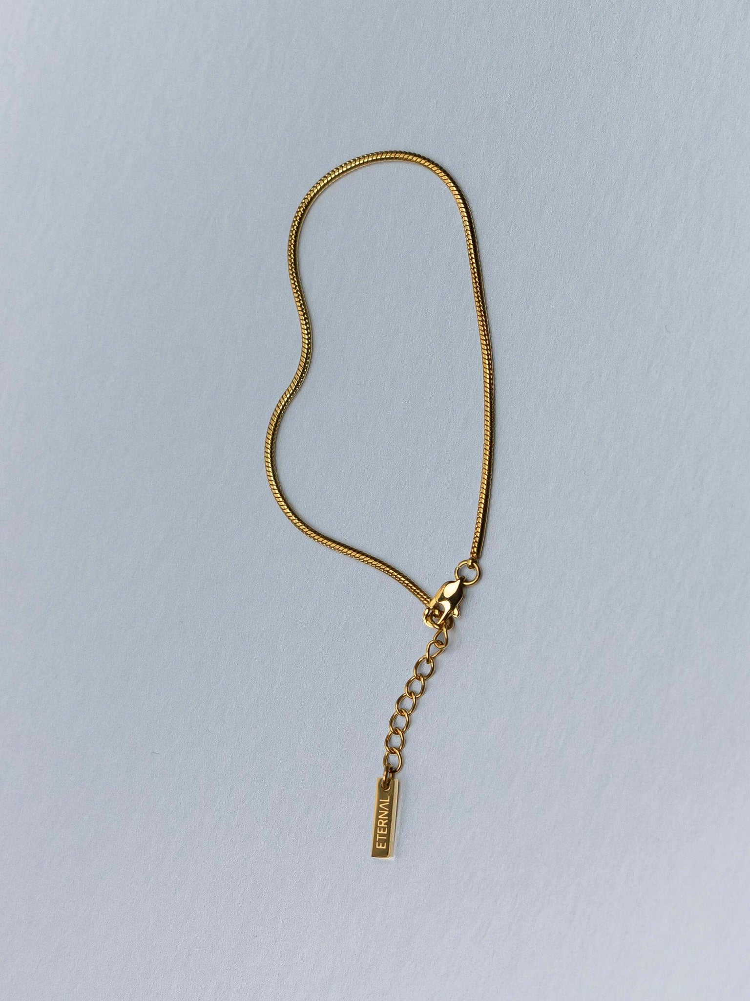 SNAKE KETTENARMBAND GOLD