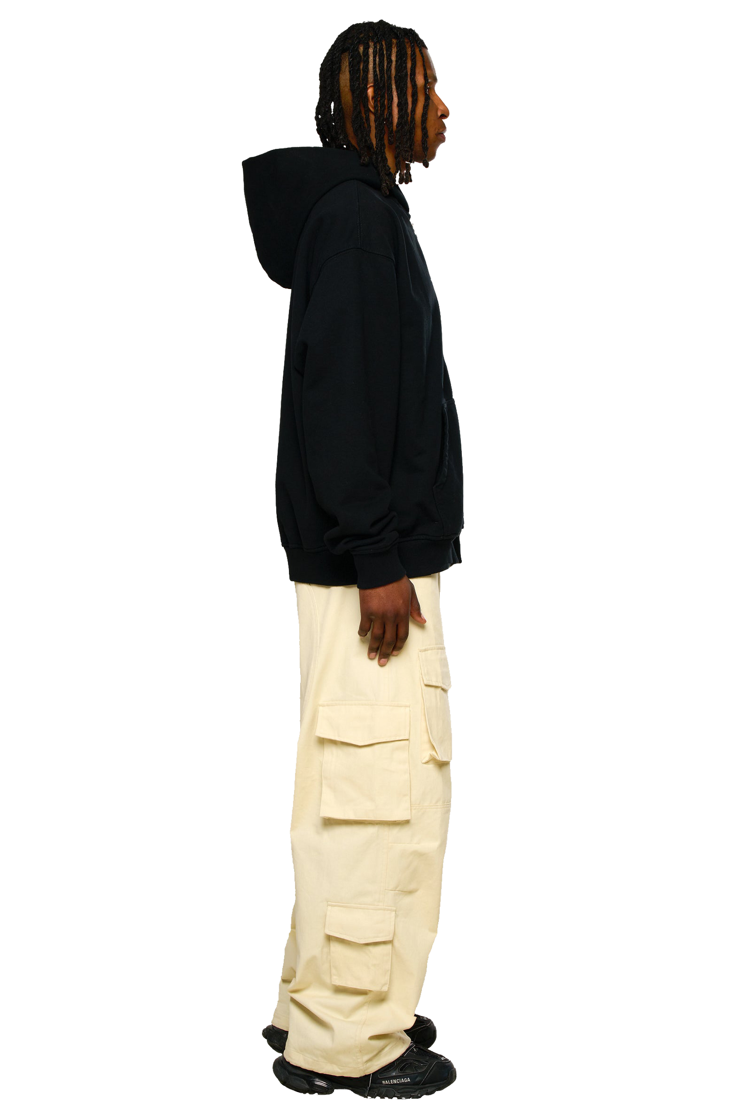 Multi Pocket Cargo Pants - Beige